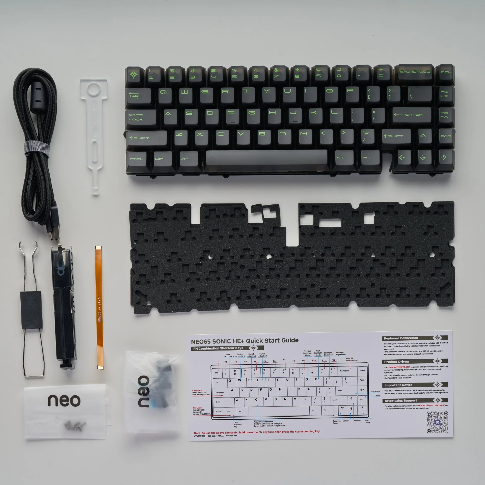 Neo65 Sonic He+ Hall Effect Custom Keyboard - Image 7