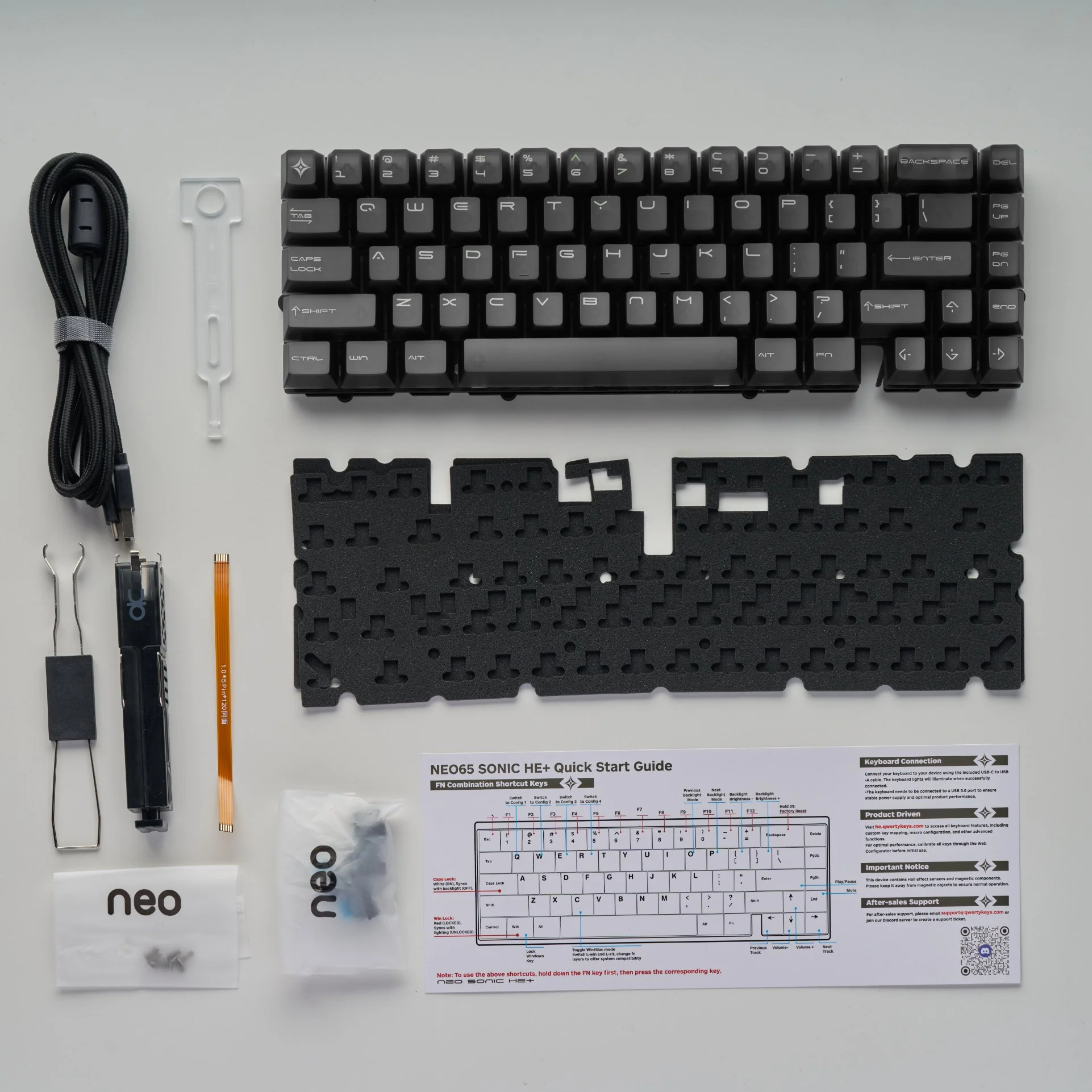 Neo65 Sonic He+ Hall Effect Custom Keyboard - Image 8