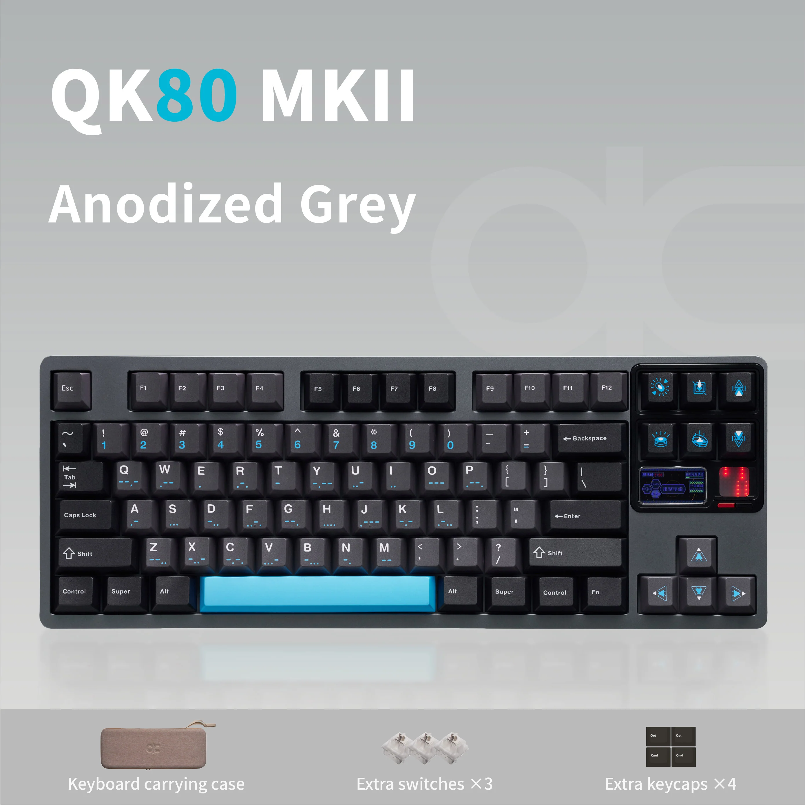 QK80 Mk2 Prebuilt Mechanical Keyboard - Image 3
